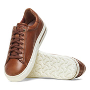 Birkenstock Bend Canvas Suede Low Sneaker in Cognac