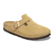 Boston Soft Footbed - Latte Cream Suede - Regular/Wide