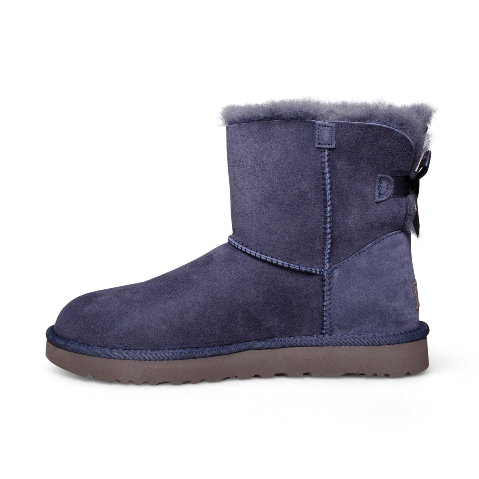 UGG MIni Bailey Bow II Eve Blue Boots - Women's