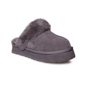 UGG Disquette Charcoal Slippers - Women's