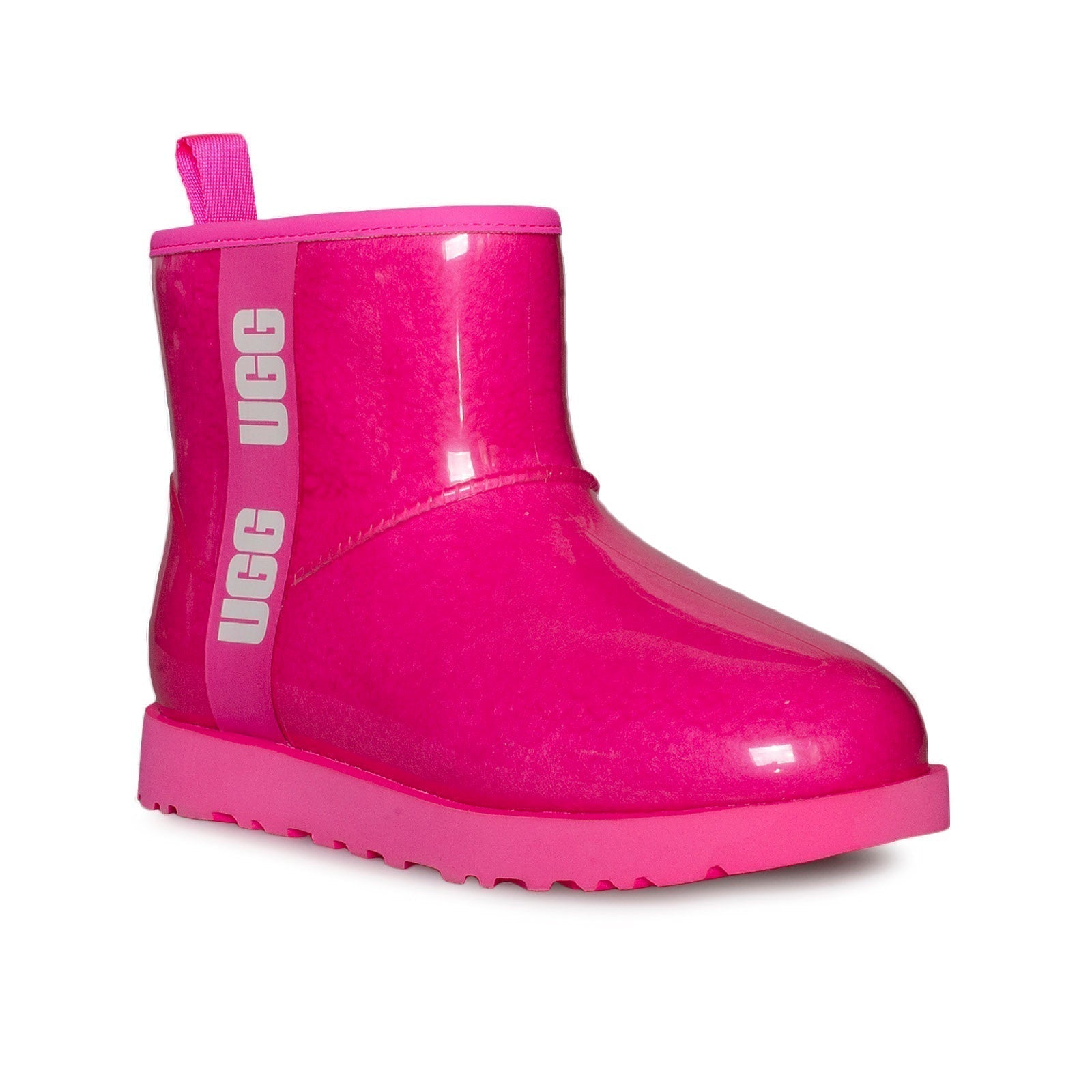 UGG Classic Clear Mini Taffy Pink Boots - Women's