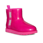 UGG Classic Clear Mini Taffy Pink Boots - Women's