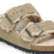 Birkenstock Arizona Shearling Suede Leather