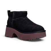 UGG Classic Ultra Mini New Heights Black Boots - Women's