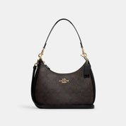 Coach Outlet Teri Hobo In Signature Canvas