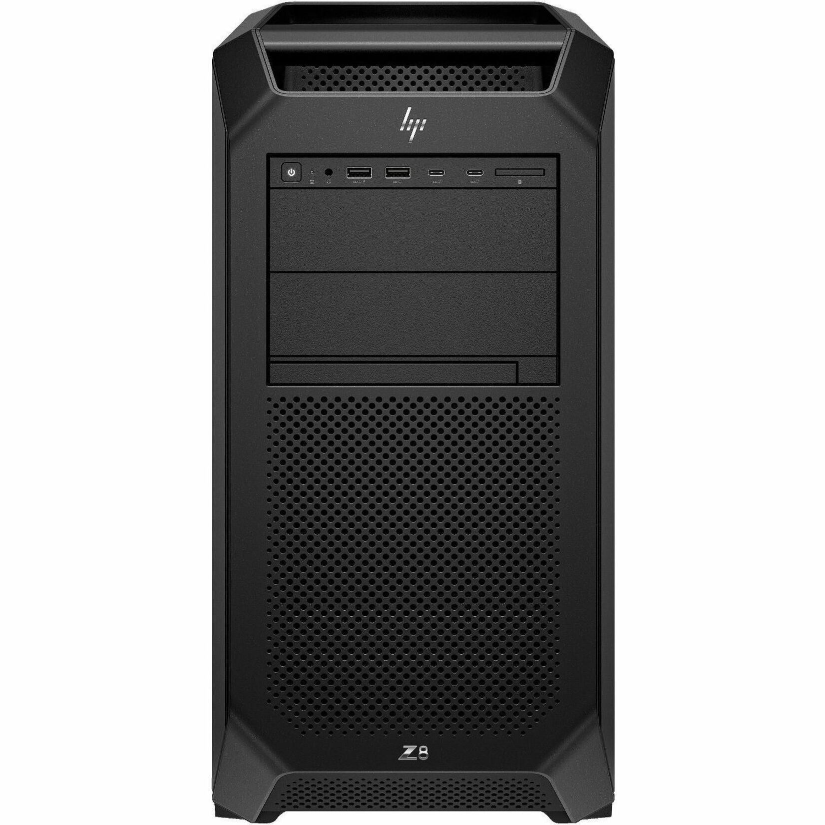 HP Z8 Fury G5 Workstation - Intel Xeon Dodeca-core (12 Core) w5-3425 3.20 GHz, 16 GB DDR5 SDRAM RAM, 512 GB SSD, Tower, Black