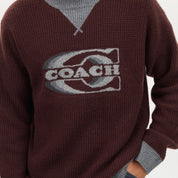 Coach Outlet Gradient Signature Crewneck Sweater