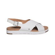 UGG Kamile White Sandals - Women's