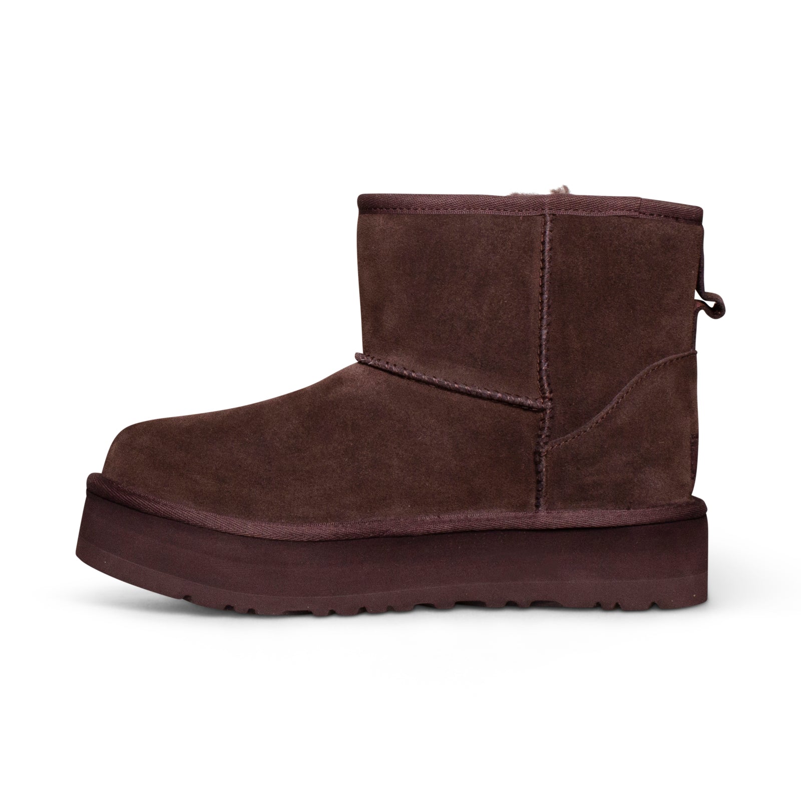 UGG Classic Mini Platform Burnt Cedar Boots - Youth