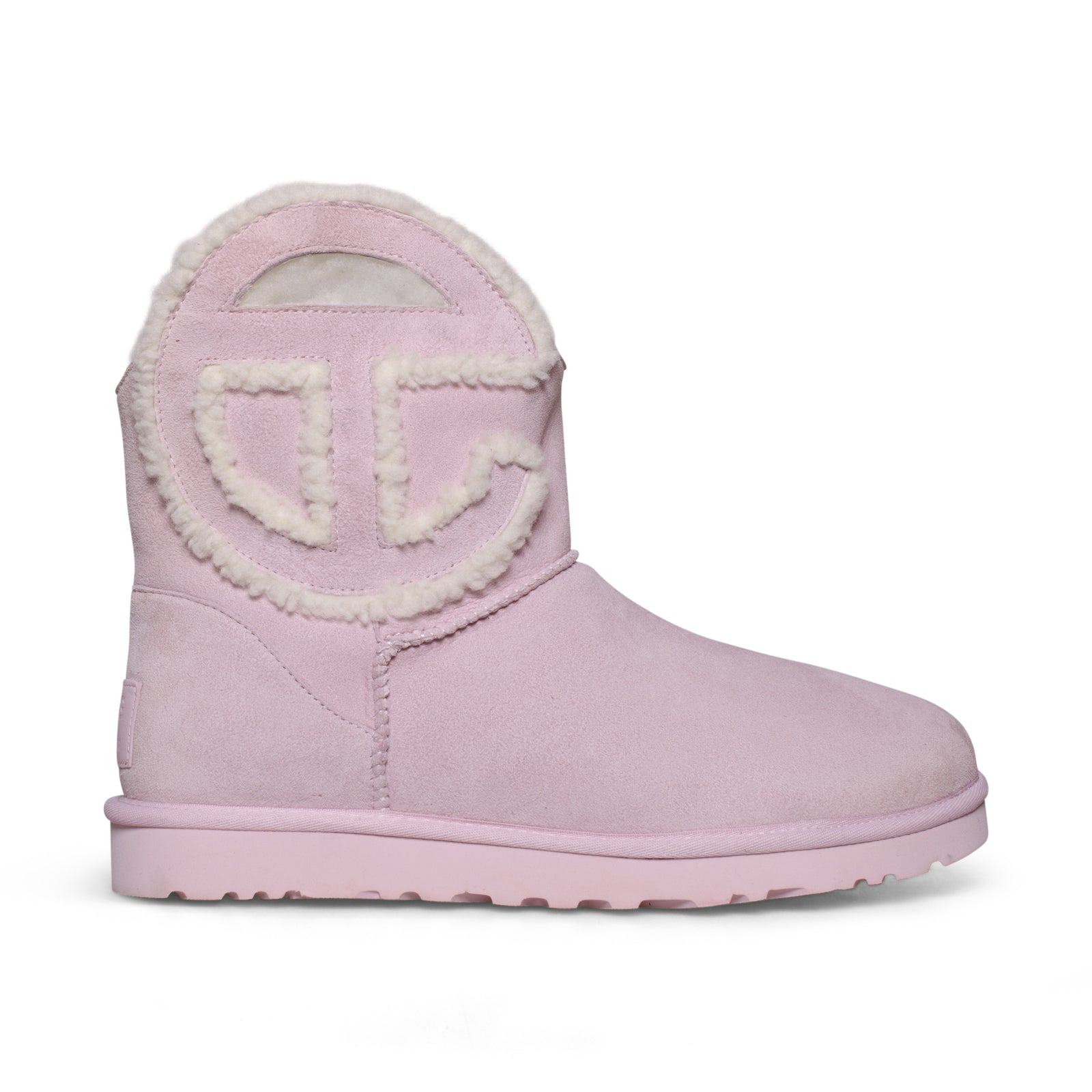 UGG X Telfar Logo Mini Pink Boots - All Gender