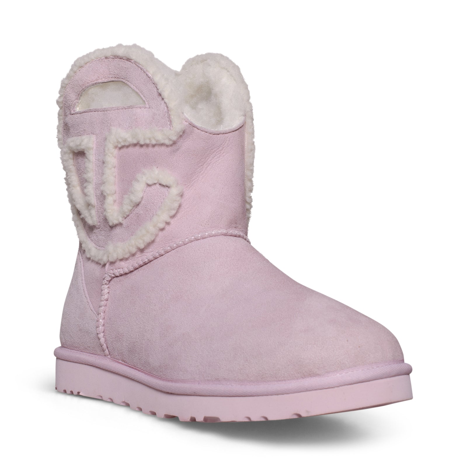 UGG X Telfar Logo Mini Pink Boots - All Gender