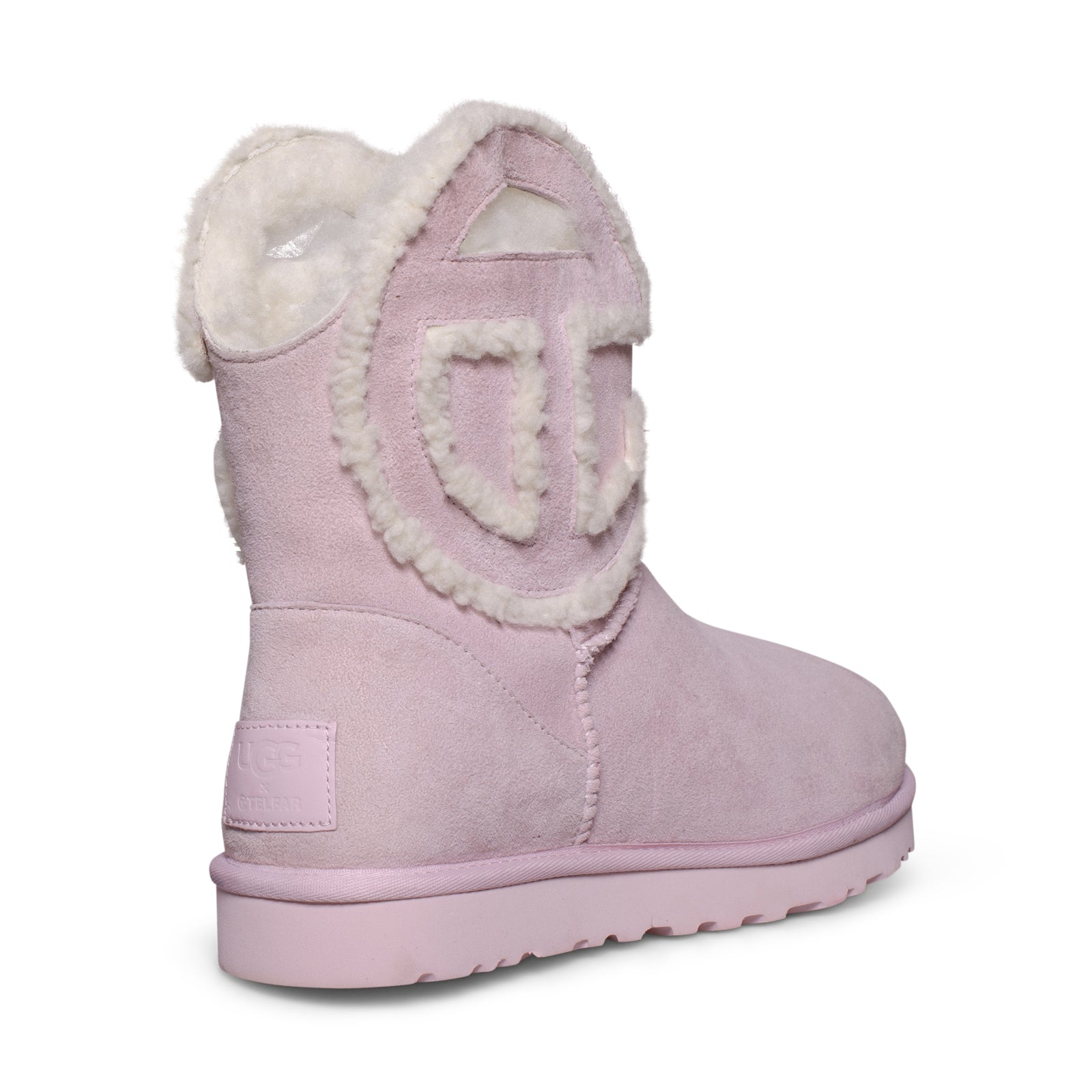 UGG X Telfar Logo Mini Pink Boots - All Gender