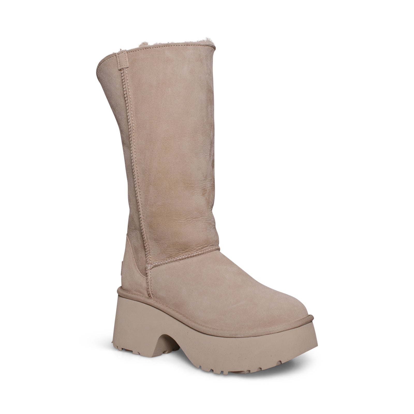 UGG Classic New Heights Cuffable Sand Tall Boots - Women's