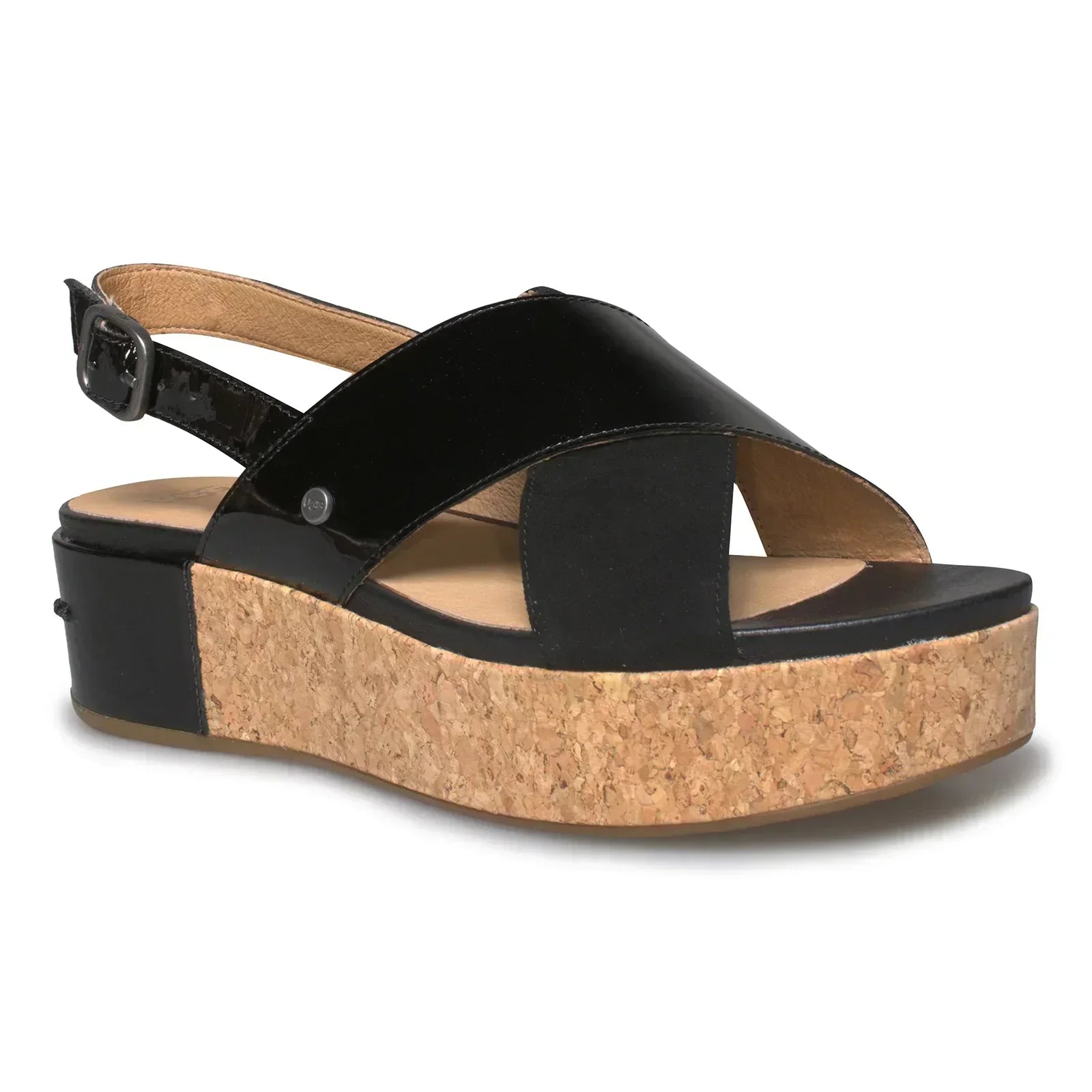 UGG Shoshana Black Sandals - Women's