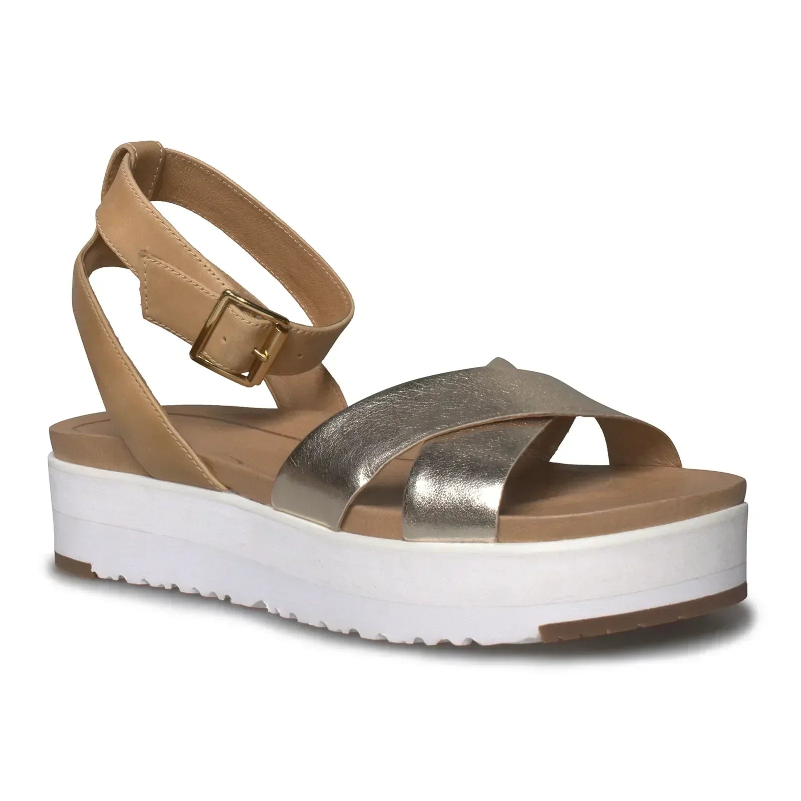 UGG Tipton Gold Sandals - Women's