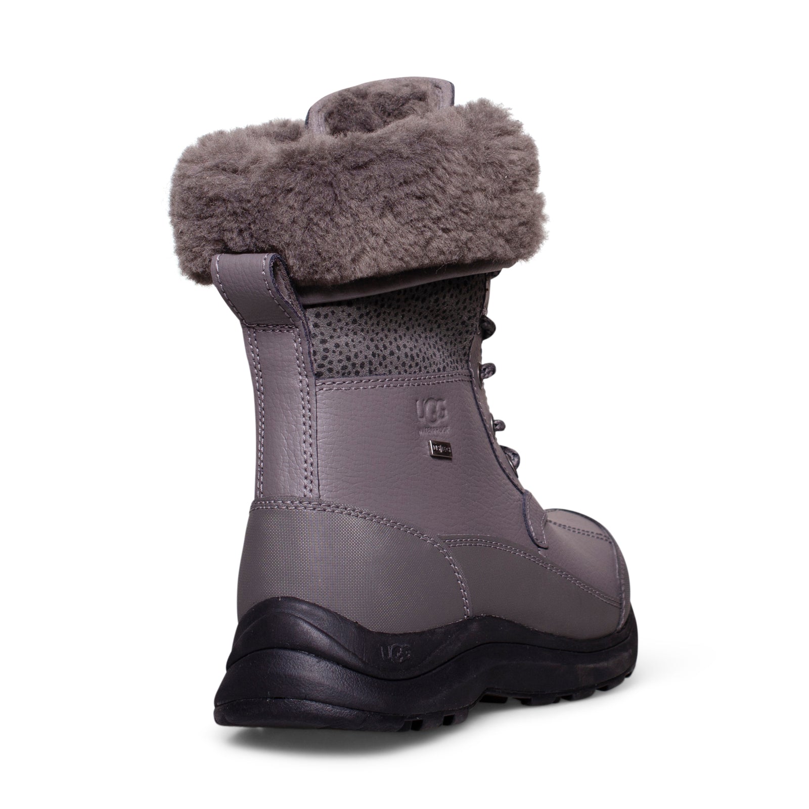 UGG Zaylee Micro Cheetah Charcoal Boots - Women's