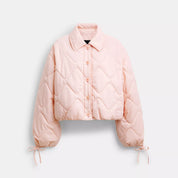 Coach Outlet Quilted Blouson Jacket In Recycled Nylon