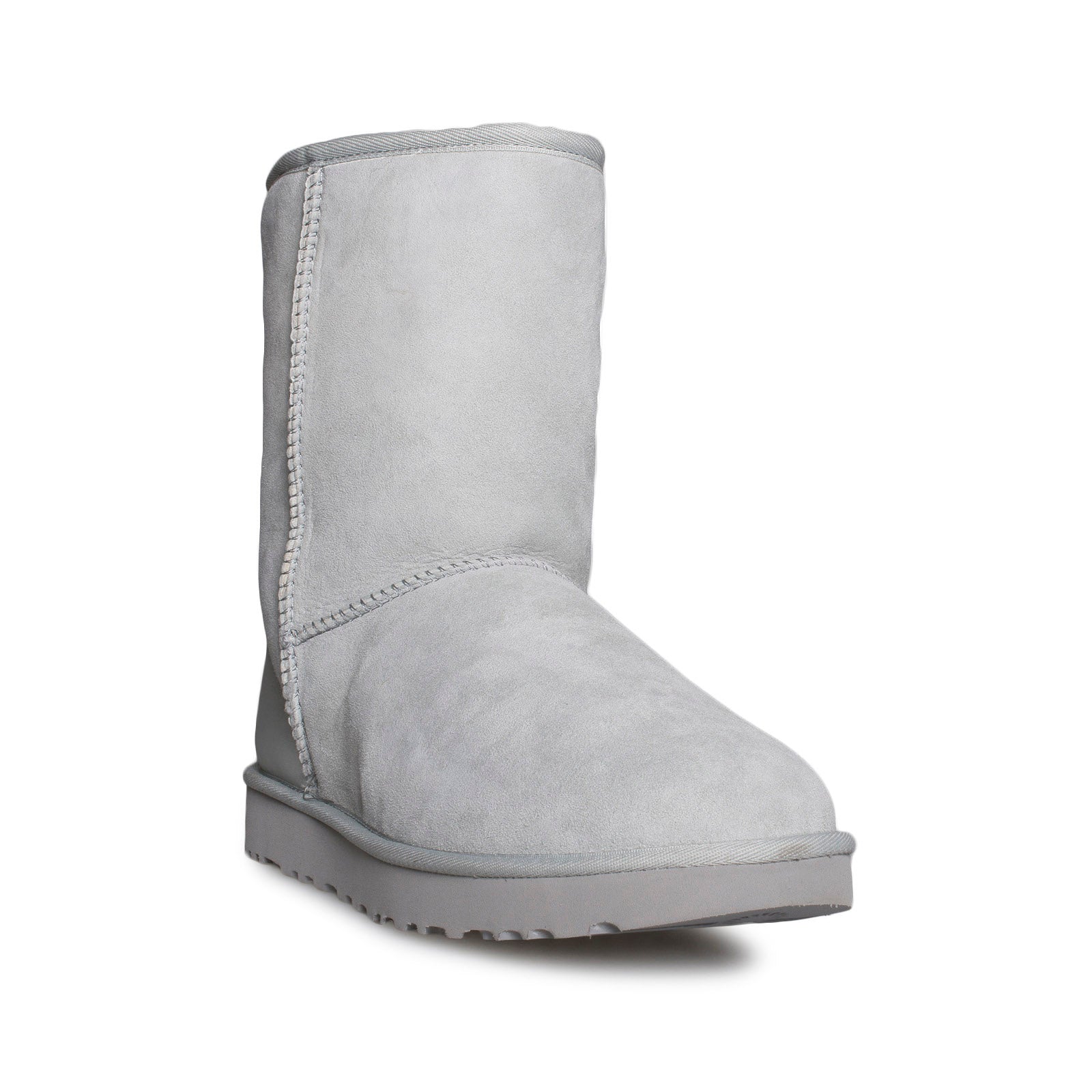 UGG Classic Short II Metallic Grey Violet Boots - Women's