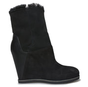 UGG Classic Mondri Cuff Black Boots - Women's