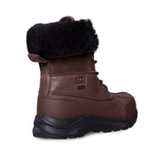 UGG Adirondack III Burnt Cedar Black Boots - Women's