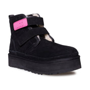 UGG Neumel Platform Black Boots - Youth