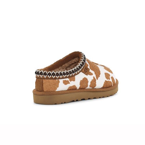 Tasman Slipper - Cow Print