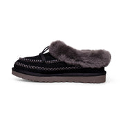 UGG Tasman Apline Black Slippers - Women's