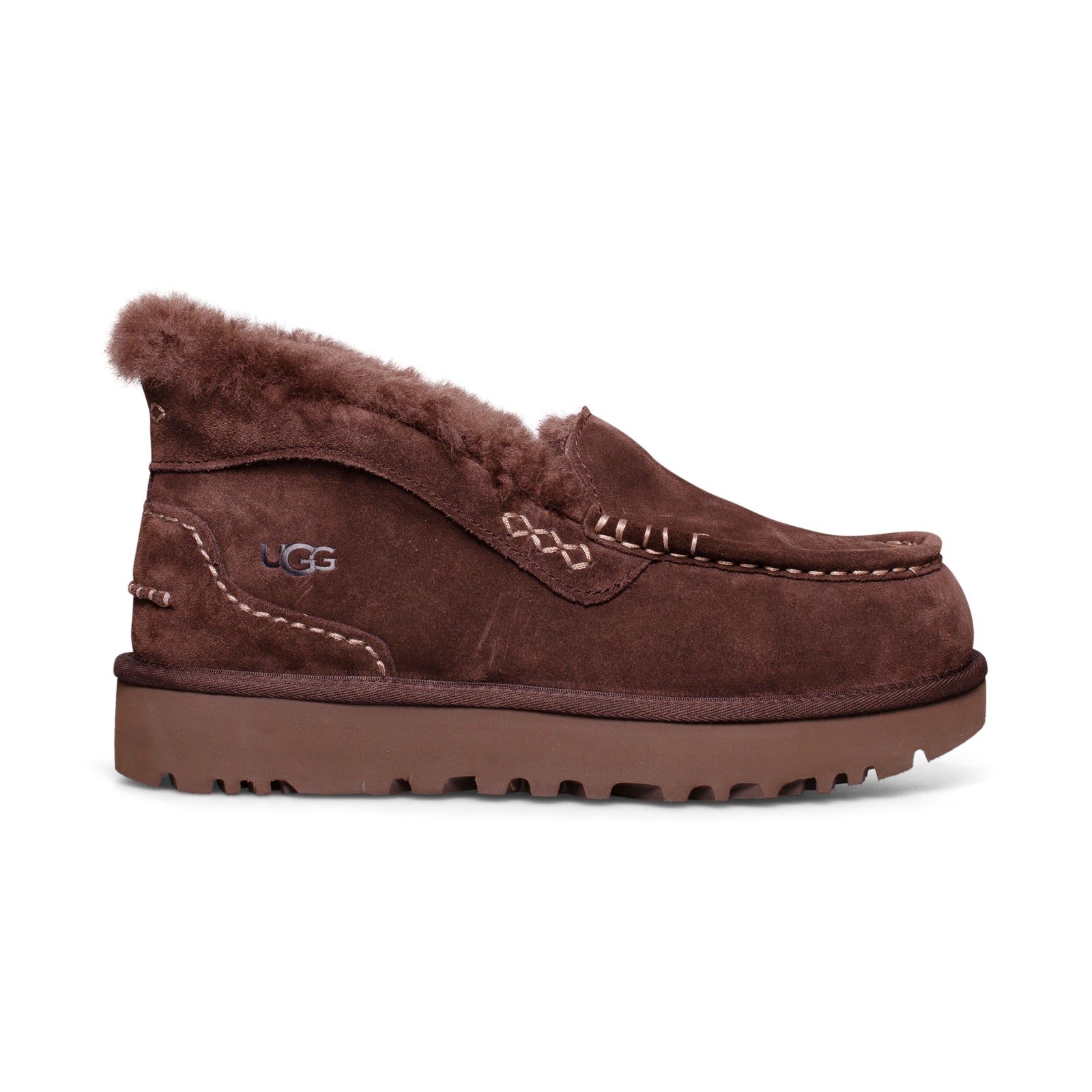 UGG Ansley Parc Burnt Cedar Slippers - Women's