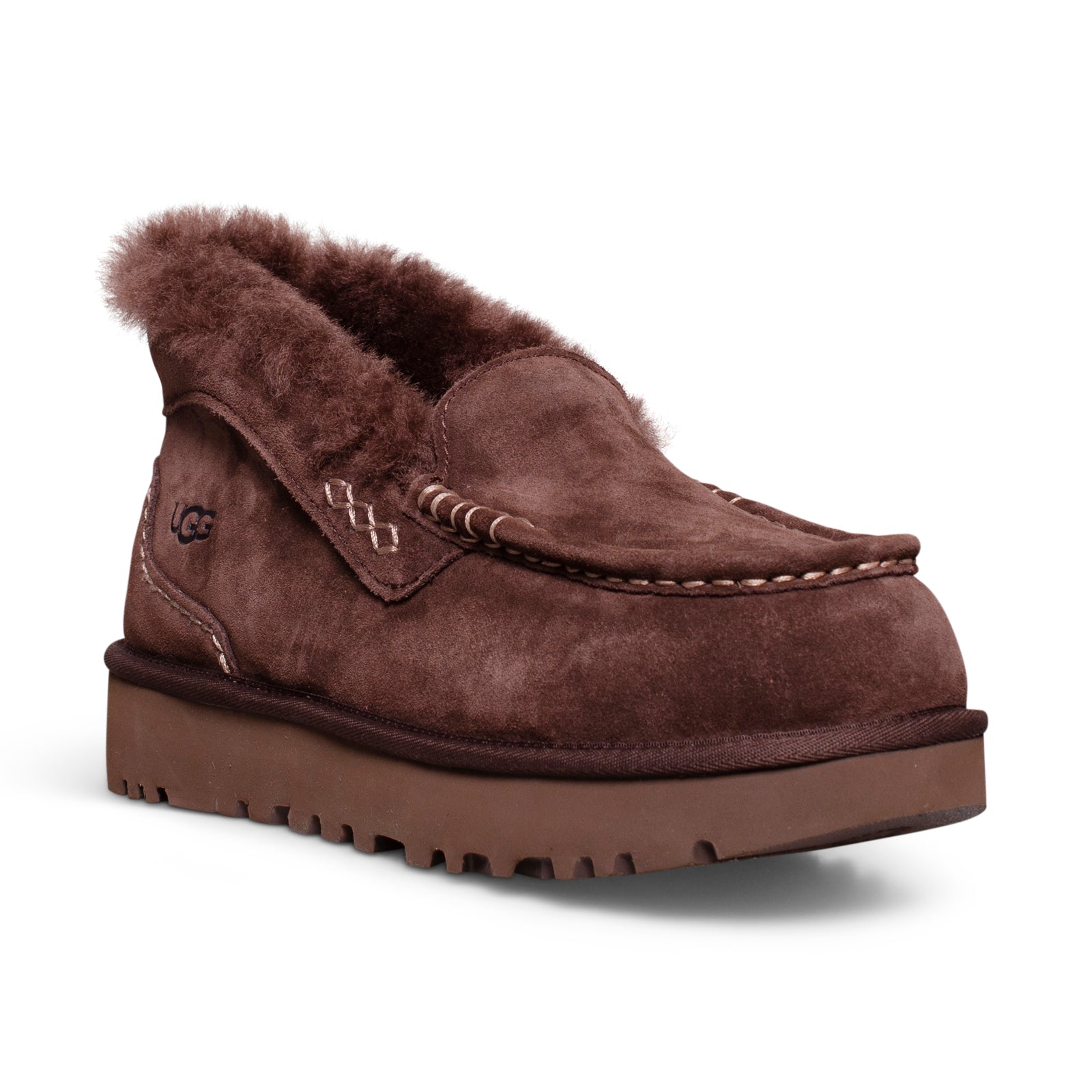 UGG Ansley Parc Burnt Cedar Slippers - Women's