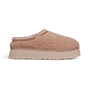 UGG Maxi Curly Tazz Sand Slippers - Women's