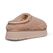 UGG Maxi Curly Tazz Sand Slippers - Women's