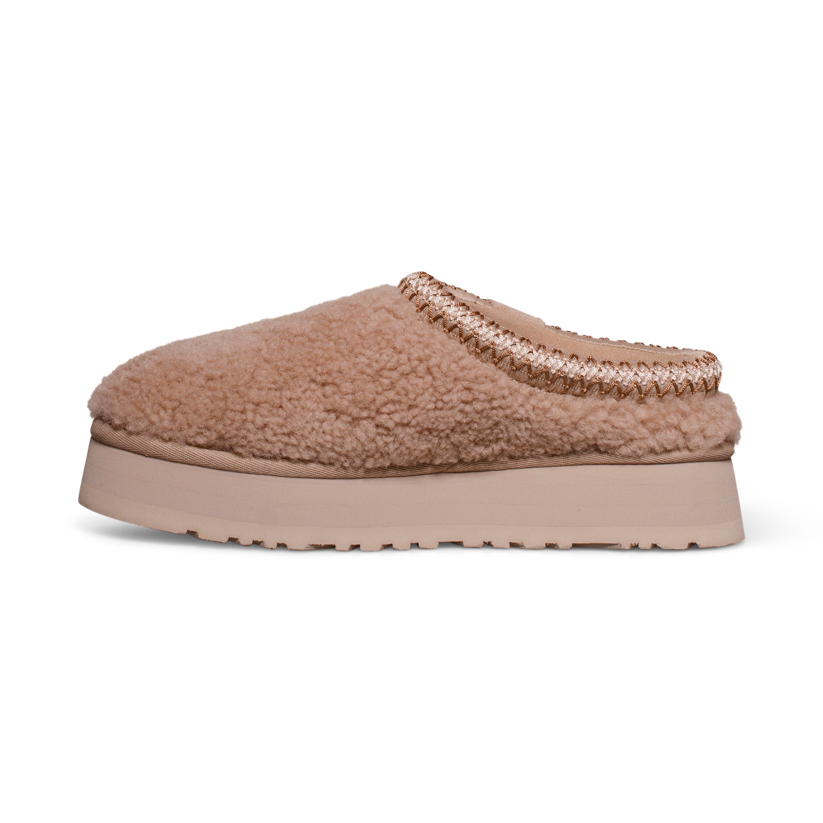 UGG Maxi Curly Tazz Sand Slippers - Women's