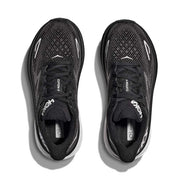 Women's Clifton 9 Running Shoe - Black/White - Wide (D)