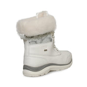 UGG Adirondack III Snake White Boots