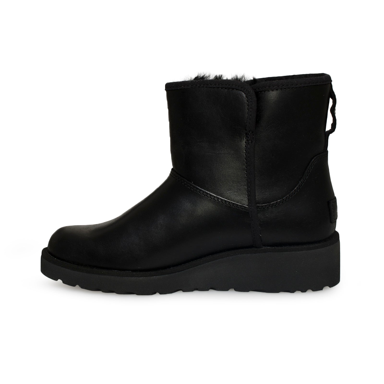 UGG Kristin Leather Black Boots