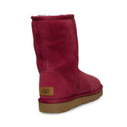 UGG Classic Short Burgundy Boots