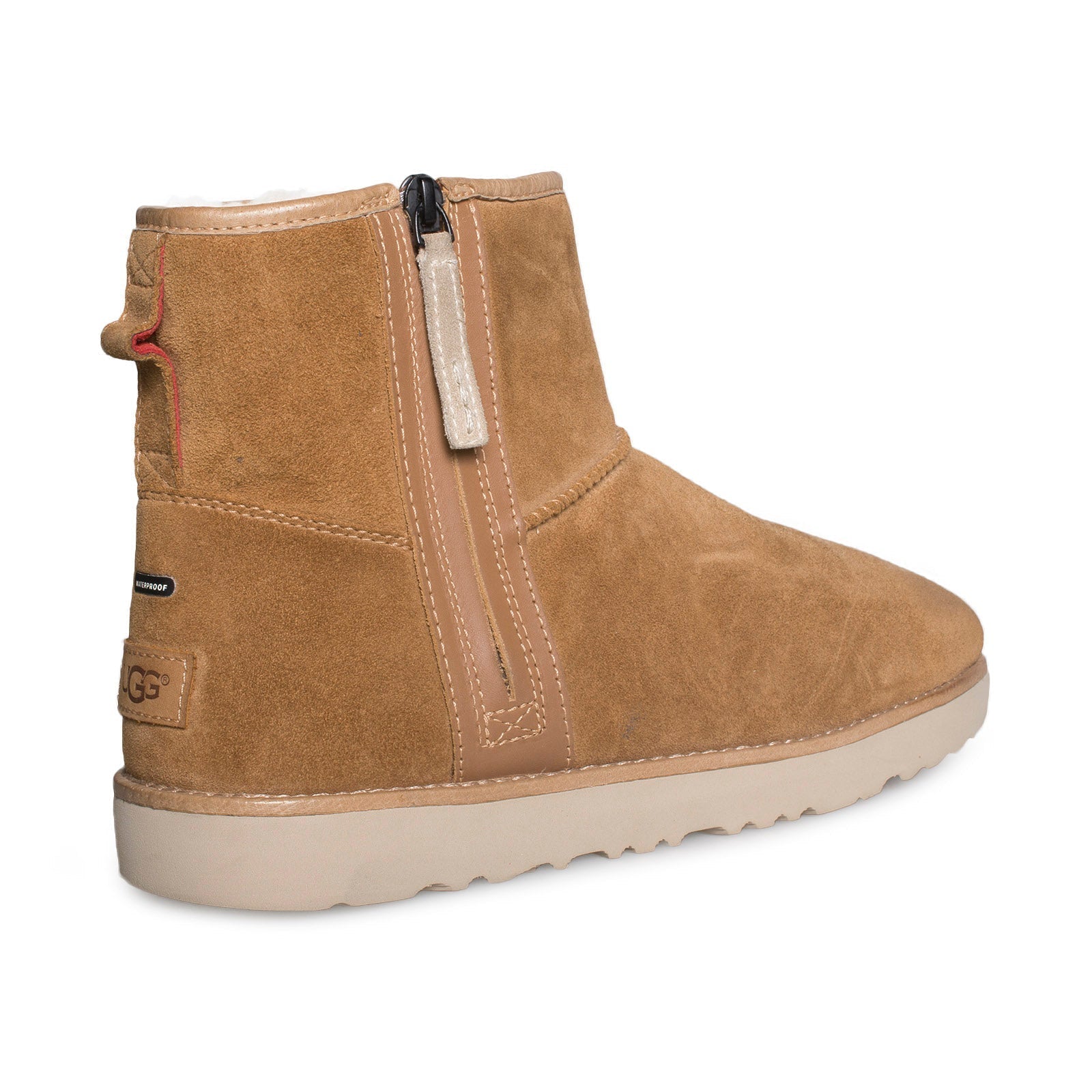 UGG Classic Mini Zip Waterproof Chestnut Boots - Men's