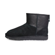 UGG Classic Mini UGG Sparkle Black Boots - Women's