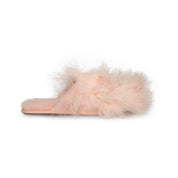 UGG Fluff Momma Mongolian Clog Tropical Peach Slippers