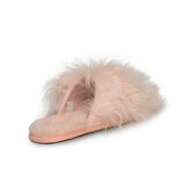 UGG Fluff Momma Mongolian Clog Tropical Peach Slippers