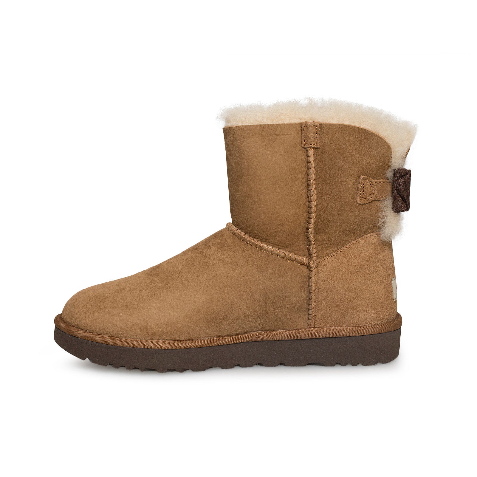 UGG Mini Brigette Bow Chestnut Boots