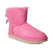 UGG Mini Bailey Bow II Pink Rose Boots - Women's