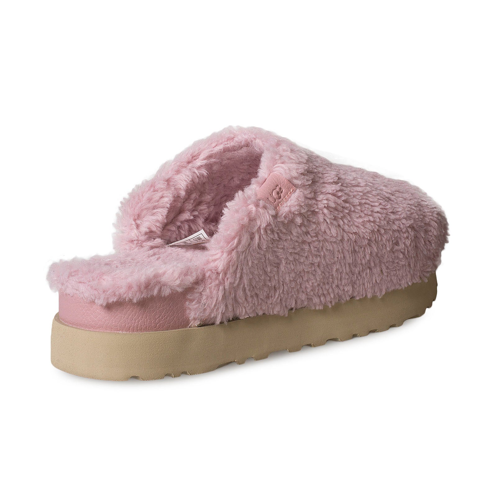 UGG Fuzz Sugar Slide Shell Pink Slippers - Women's