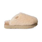 UGG Fuzz Sugar Slide Natural Slippers - Women's