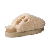 UGG Fuzz Sugar Slide Natural Slippers - Women's