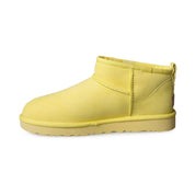 UGG Classic Ultra Mini Margarita Yellow Boots - Women's