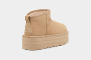 UGG Classic Ultra Mini Platform Driftwood Boots - Women's