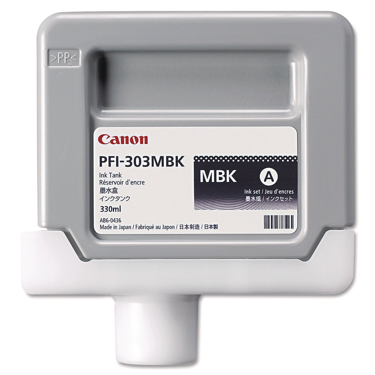 Canon® 2957B001AA (PFI-303) Ink, Matte Black