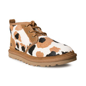 UGG Neumel Cow Print Chestnut Boots - Women's