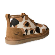 UGG Neumel Cow Print Chestnut Boots - Women's